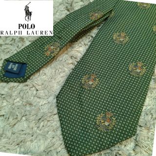 Polo　Ralph Lauren　ポロラルフローレン　エムブレム　ネクタイ