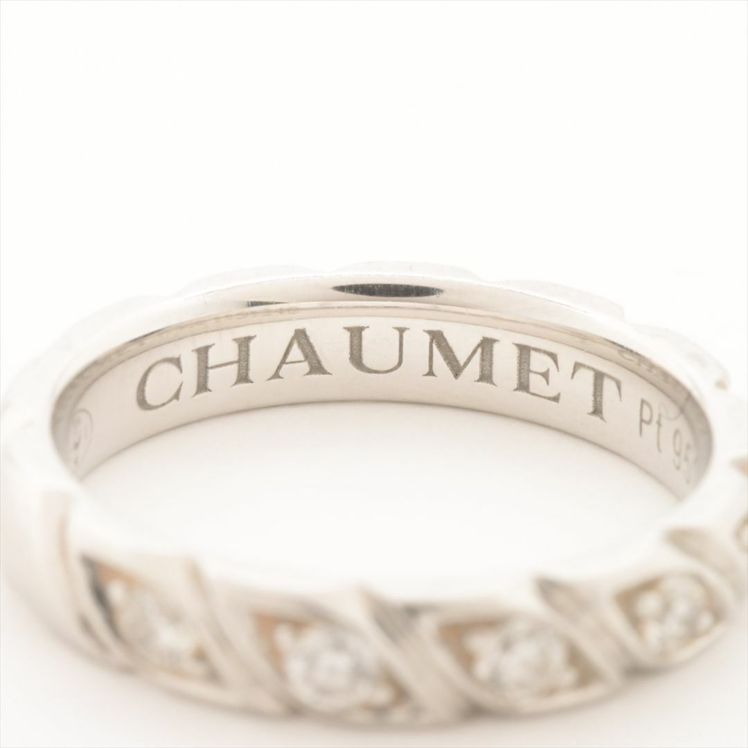 CHAUMET(ショーメ)の美品！ CHAUMET★ショーメ トルサード 7P ダイヤ リング Pt950 レディースのアクセサリー(リング(指輪))の商品写真