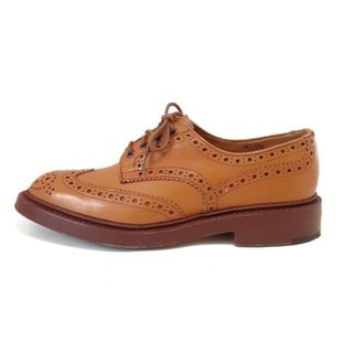 トリッカーズ(Trickers)のTricker's(トリッカーズ) シューズ 7.5 メンズ - ブラウン ウィングチップ レザー(その他)