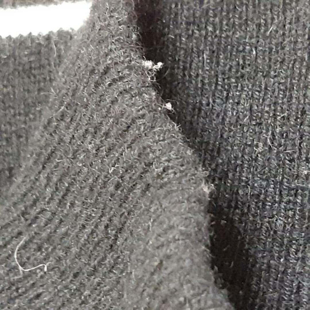 CASTELBAJAC(カステルバジャック)のCastelbajac(カステルバジャック) 長袖セーター サイズ5 XS レディース美品  - 黒×白 レディースのトップス(ニット/セーター)の商品写真