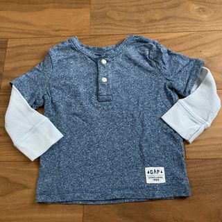 babyGAP ベビーギャップ　2years 95cm 長袖　ロンT  無地(Tシャツ/カットソー)