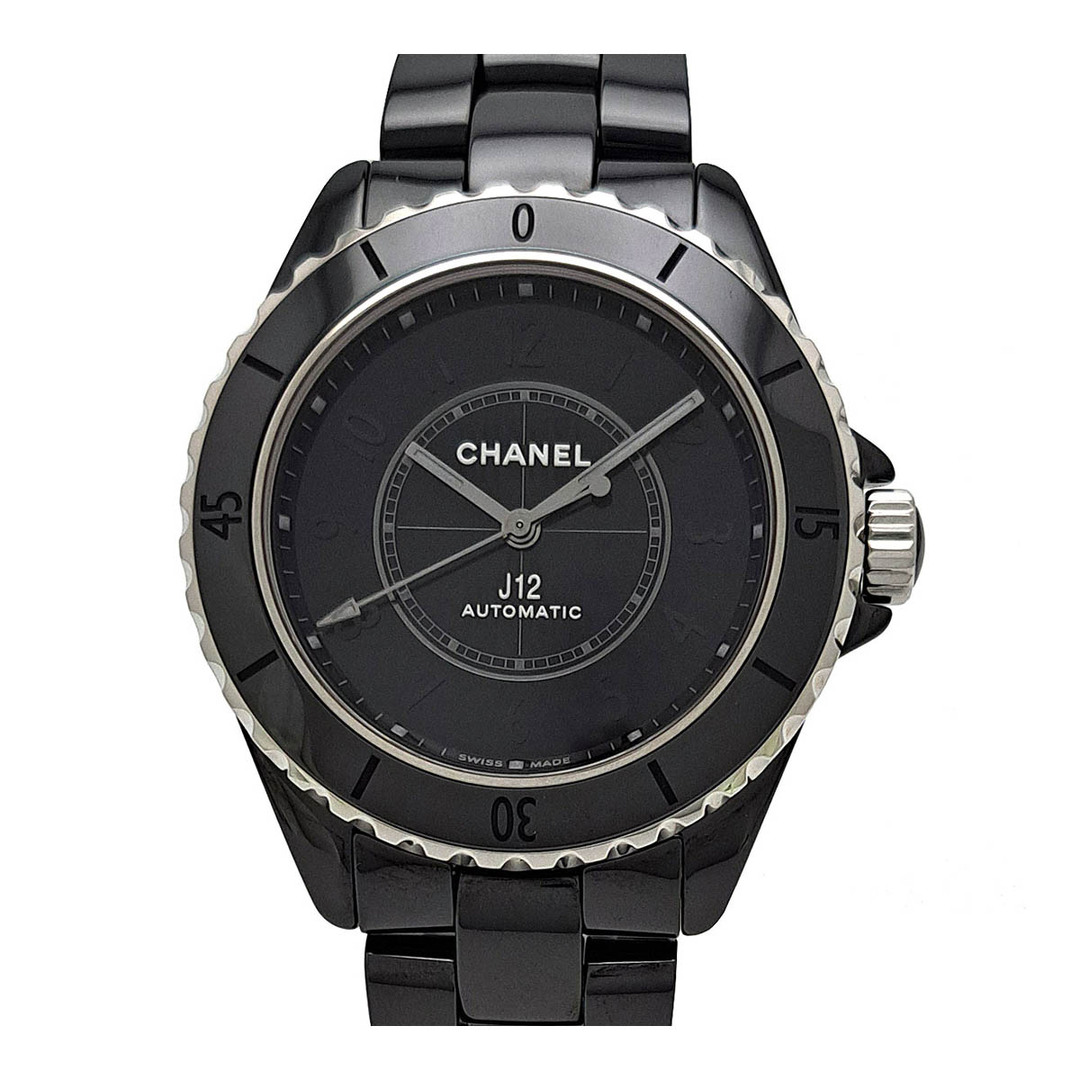 CHANEL(シャネル)のシャネル J12 ファントム キャリバー12.1 H6185 自動巻き ブラックセラミック メンズ CHANEL 【中古】 【時計】 メンズの時計(腕時計(アナログ))の商品写真