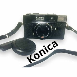 コニカミノルタ(KONICA MINOLTA)の美品 動作品 Konica コニカ ミノルタ C35 AF2 フィルム カメラ(フィルムカメラ)