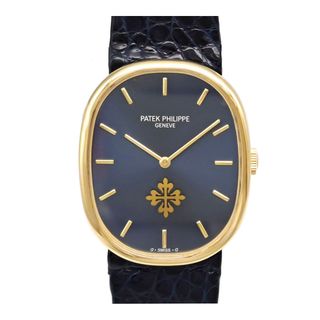 パテックフィリップ(PATEK PHILIPPE)のパテックフィリップ ゴールデン エリプス シースルーバック  3848S 手巻き イエローゴールド メンズ ボーイズ PATEK PHILIPPE 【中古】 【時計】(腕時計(アナログ))