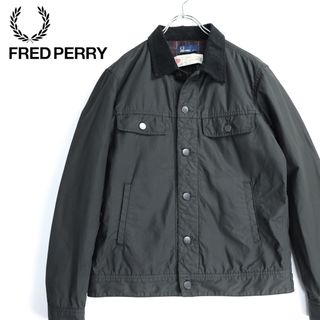 FRED PERRY - FRED PERRY フレッドペリー  オイルドジャケット　ブルゾン ワーク