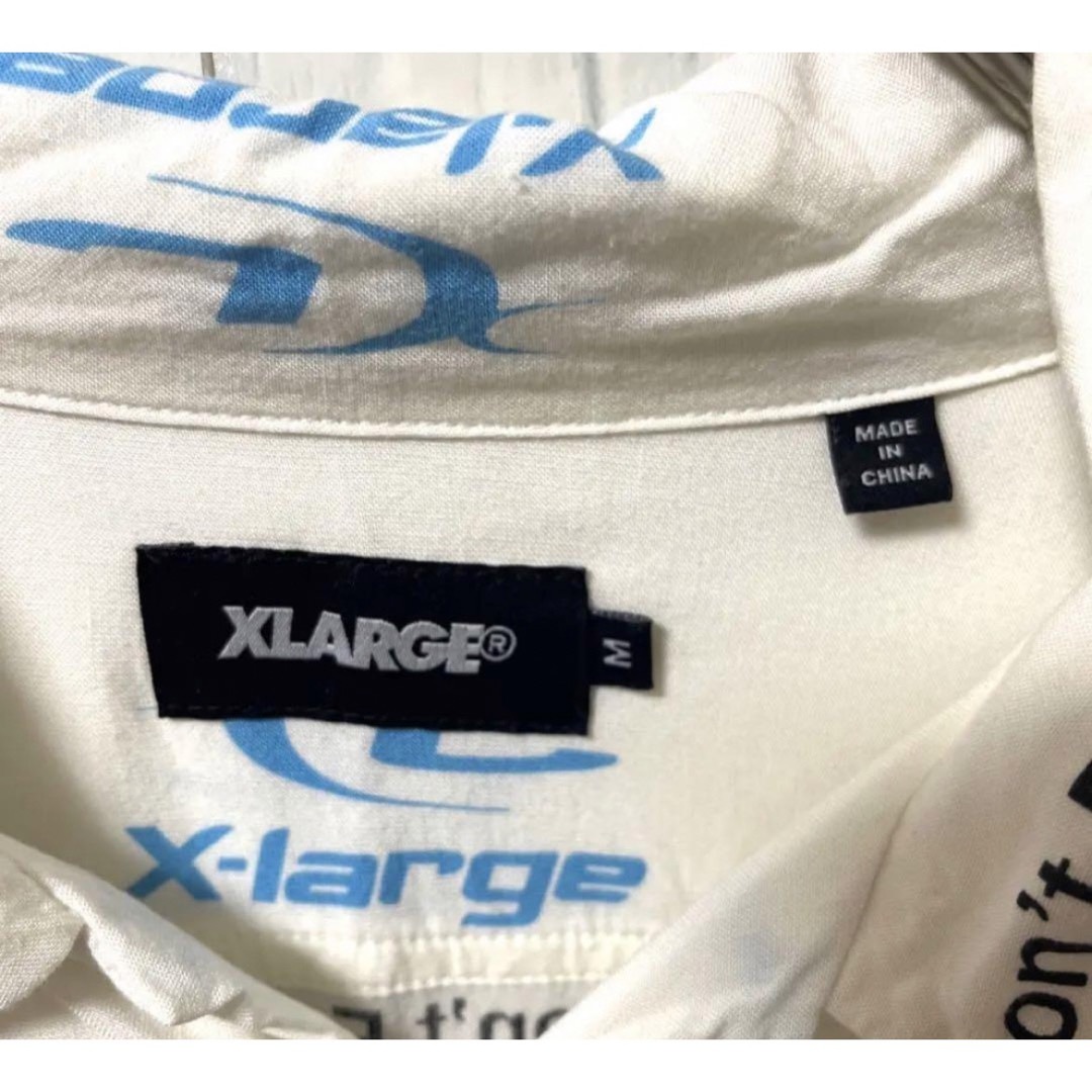 XLARGE(エクストララージ)のエクストララージ 開襟 半袖 オープンカラーシャツ アロハ 総柄 M レーヨン メンズのトップス(シャツ)の商品写真