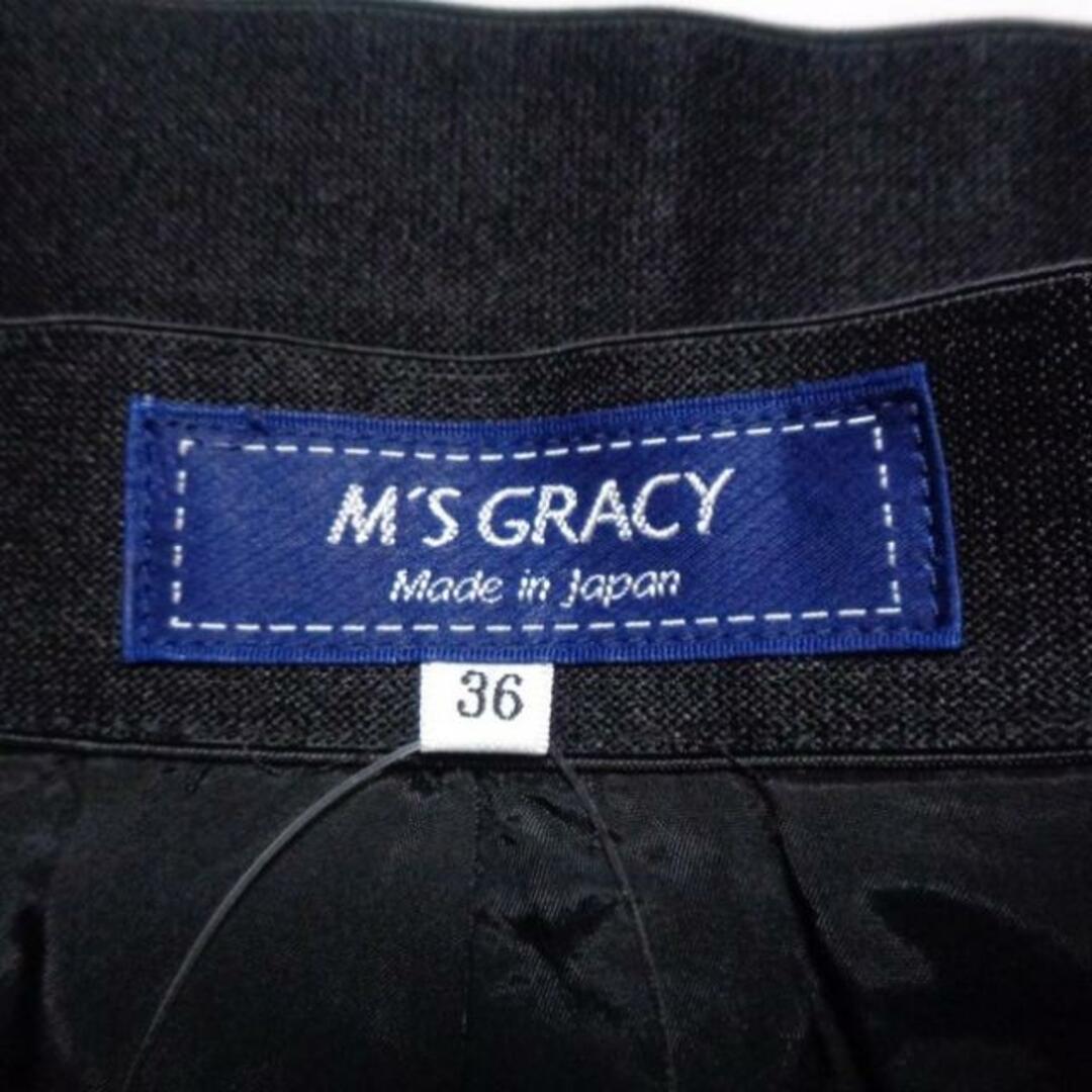 M'S GRACY(エムズグレイシー)のM'S GRACY(エムズグレイシー) ロングスカート サイズ36 S レディース - 黒×レッド×マルチ チェック柄 レディースのスカート(ロングスカート)の商品写真