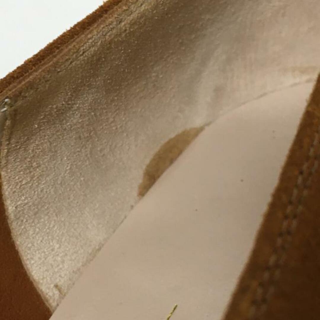Salvatore Ferragamo(サルヴァトーレフェラガモ)のSalvatoreFerragamo(サルバトーレフェラガモ) パンプス 6C レディース - ブラウン ヴァラ スエード レディースの靴/シューズ(ハイヒール/パンプス)の商品写真
