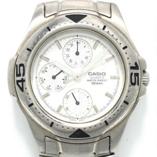 カシオ(CASIO)のCASIO(カシオ) 腕時計 - MTD-1046 メンズ 10BAR シルバー(その他)