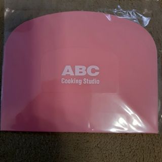 ABCクッキング　スケッパー　マカロンピンク(調理道具/製菓道具)