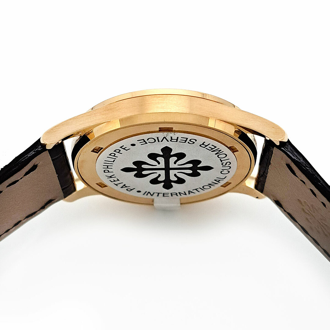 PATEK PHILIPPE(パテックフィリップ)のパテックフィリップ カラトラバ Overhauled by Patek Philippe 5096J-001 自動巻き イエローゴールド メンズ ボーイズ PATEK PHILIPPE 【中古】 【時計】 メンズの時計(腕時計(アナログ))の商品写真