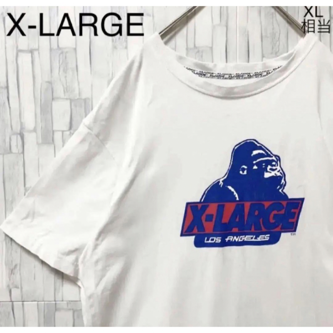 XLARGE(エクストララージ)のX-LARGE xlarge エクストララージ 半袖 Tシャツ ホワイト L メンズのトップス(Tシャツ/カットソー(半袖/袖なし))の商品写真