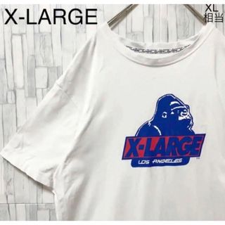 エクストララージ(XLARGE)のX-LARGE xlarge エクストララージ 半袖 Tシャツ ホワイト L(Tシャツ/カットソー(半袖/袖なし))