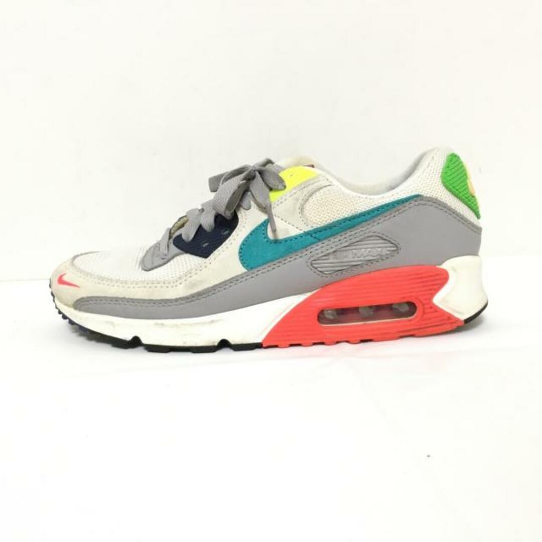 NIKE(ナイキ)のNIKE(ナイキ) スニーカー 25.5 レディース AIR MAX 90 SE DA5562-001 アイボリー×ベージュ×マルチ 化学繊維×スエード レディースの靴/シューズ(スニーカー)の商品写真