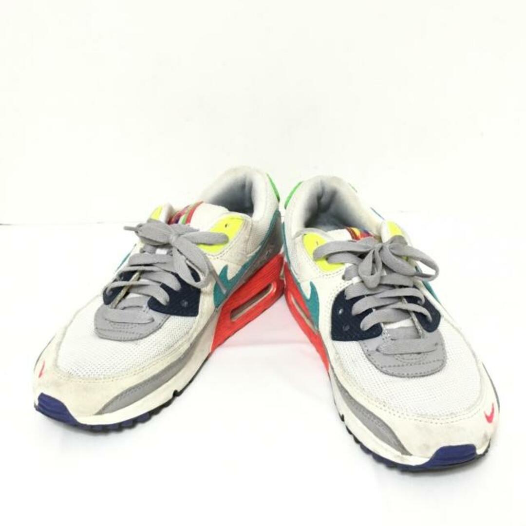 NIKE(ナイキ)のNIKE(ナイキ) スニーカー 25.5 レディース AIR MAX 90 SE DA5562-001 アイボリー×ベージュ×マルチ 化学繊維×スエード レディースの靴/シューズ(スニーカー)の商品写真