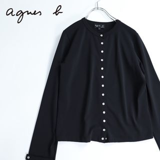 agnes b. - 美品　agnes b. アニエスベー　プレッション　カーディガン　S