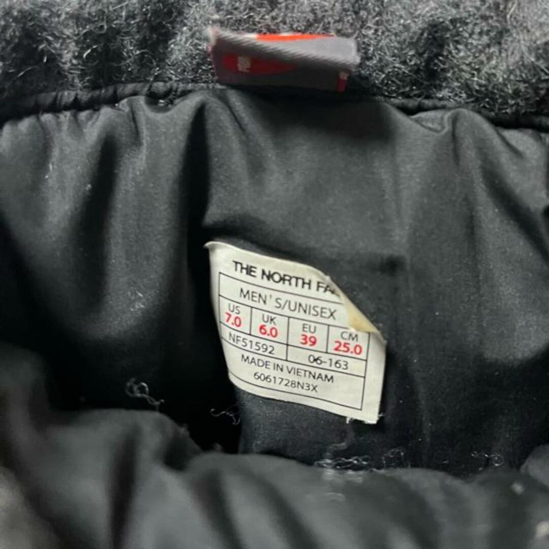 THE NORTH FACE(ザノースフェイス)のTHE NORTH FACE(ノースフェイス) ブーツ 25.0 メンズ - NF51592 ダークグレー ウール メンズの靴/シューズ(ブーツ)の商品写真