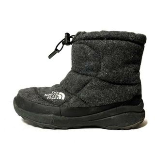 ザノースフェイス(THE NORTH FACE)のTHE NORTH FACE(ノースフェイス) ブーツ 25.0 メンズ - NF51592 ダークグレー ウール(ブーツ)