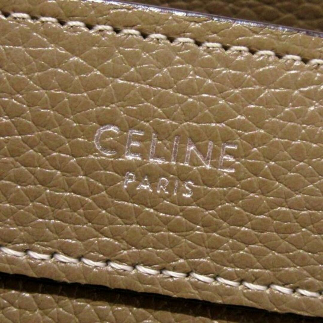 celine(セリーヌ)のCELINE(セリーヌ) ハンドバッグ ラゲージナノショッパー 189243DRU.09SO スリ(グレーベージュ) ドラムドカーフスキン レディースのバッグ(ハンドバッグ)の商品写真