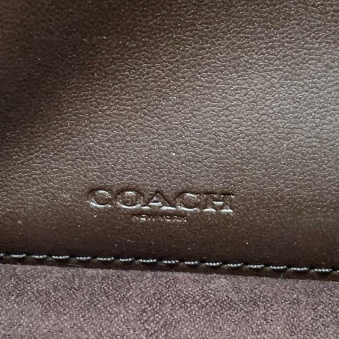 COACH(コーチ)のCOACH(コーチ) ポーチ - C2298 ダークイエロー レザー レディースのファッション小物(ポーチ)の商品写真