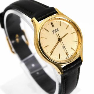 セイコー(SEIKO)の《美品》SEIKO 腕時計 ゴールド 旧クォーツマーク レディース SGP q(腕時計)