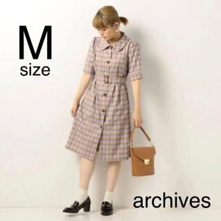 archives - アルシーヴ トレンチ2wayチェックワンピース