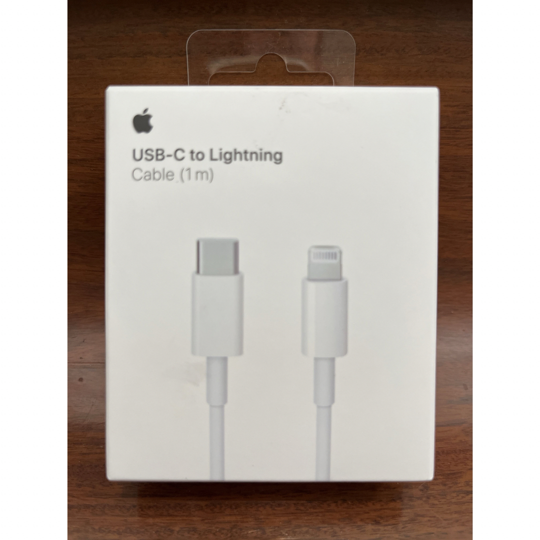 Apple(アップル)のAPPLE Lightning -USB-Cケーブル 1m MM0A3FE/A スマホ/家電/カメラのスマホアクセサリー(その他)の商品写真