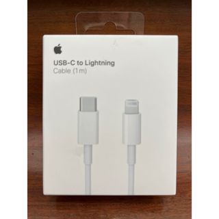 アップル(Apple)のAPPLE Lightning -USB-Cケーブル 1m MM0A3FE/A(その他)