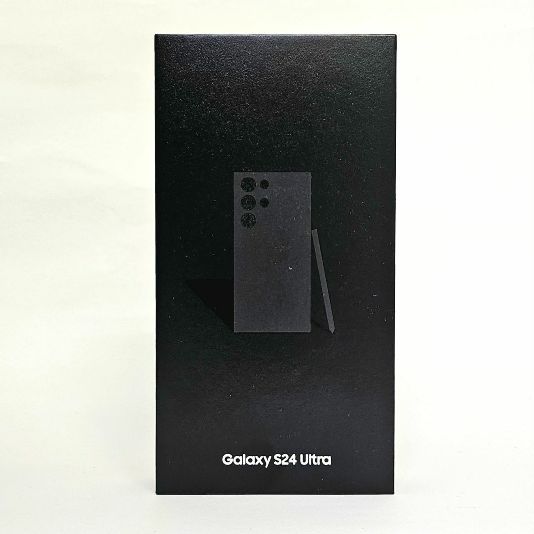 SAMSUNG(サムスン)のGalaxy S24 Ultra 256GB ブラック SIMフリー 新品 スマホ/家電/カメラのスマートフォン/携帯電話(スマートフォン本体)の商品写真