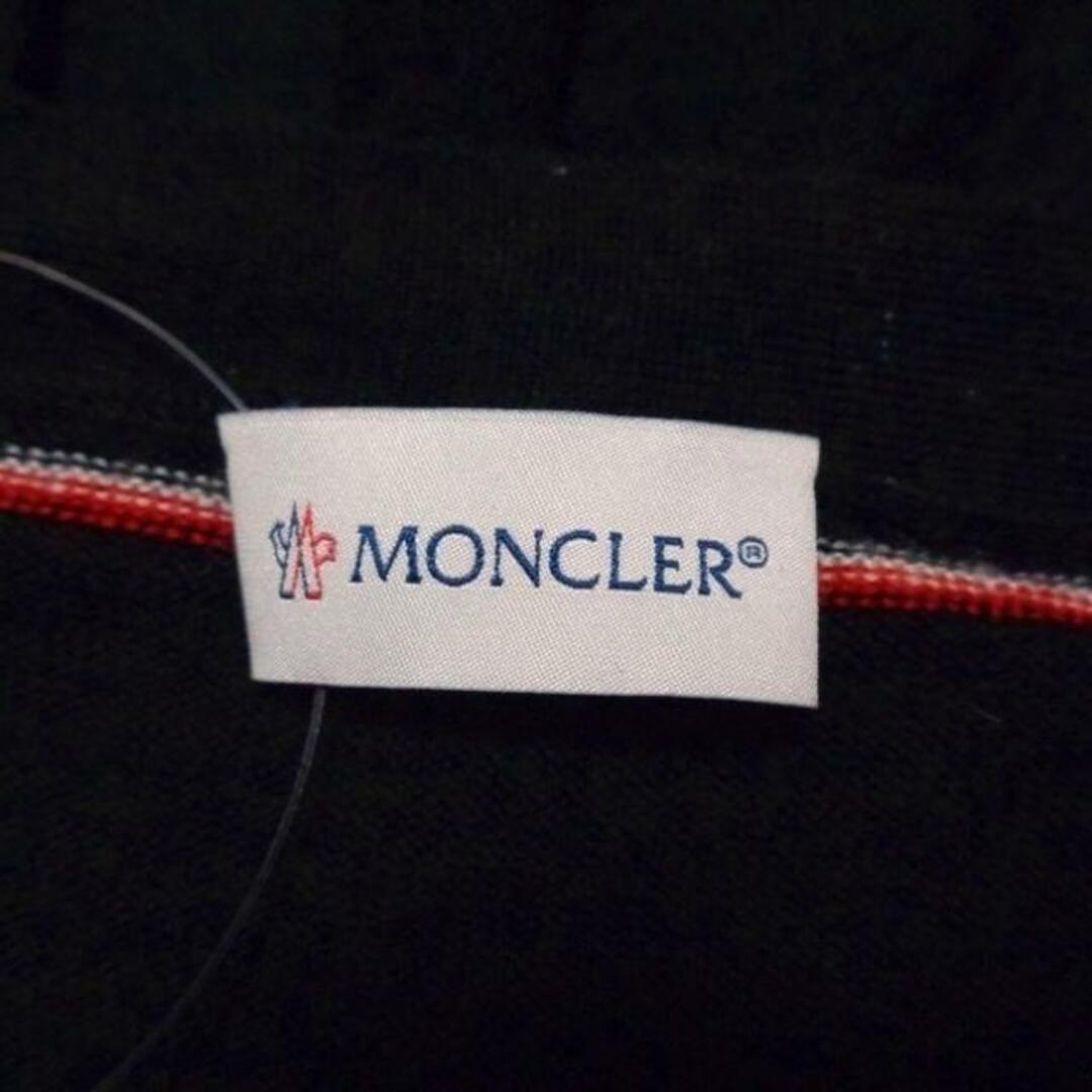 MONCLER(モンクレール)のMONCLER(モンクレール) カーディガン サイズXXL XL メンズ MAGLIONE TRICOT CARDIGAN 黒 長袖 メンズのトップス(カーディガン)の商品写真