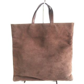 ロエベ(LOEWE)のLOEWE(ロエベ) トートバッグ - ダークブラウン スエード×レザー(トートバッグ)