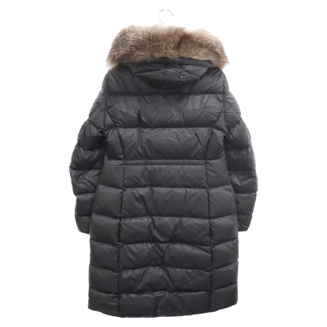 MONCLER(モンクレール)のMONCLER モンクレール 21AW BOEDIC GIUBBOTTO ファーフード付き ロングコート ダウンジャケット ブラック G20931A00116 メンズのジャケット/アウター(ダウンジャケット)の商品写真