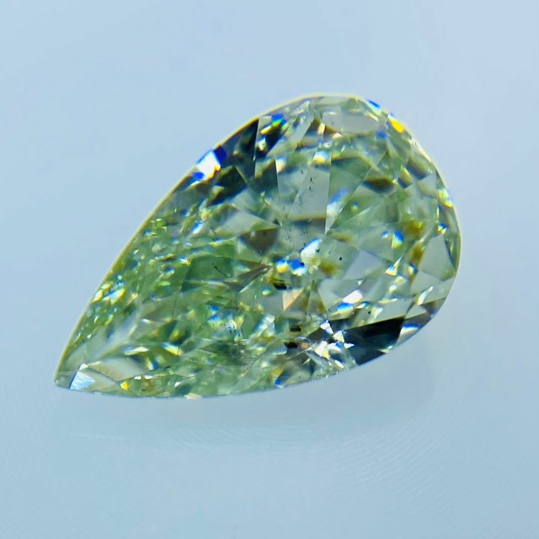 FANCY YELLOWISH GREEN 0.530ct PS/RT0307 レディースのアクセサリー(その他)の商品写真