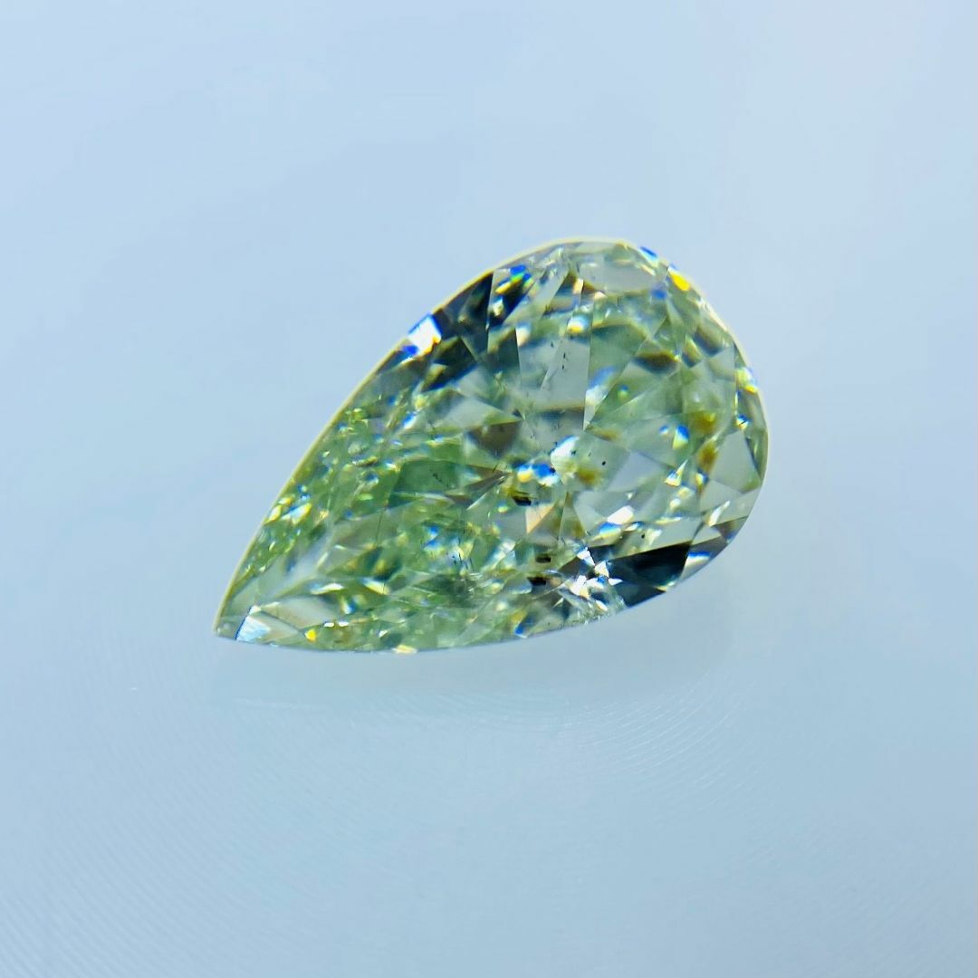 FANCY YELLOWISH GREEN 0.530ct PS/RT0307 レディースのアクセサリー(その他)の商品写真