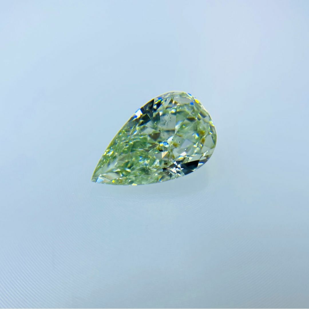 FANCY YELLOWISH GREEN 0.530ct PS/RT0307 レディースのアクセサリー(その他)の商品写真