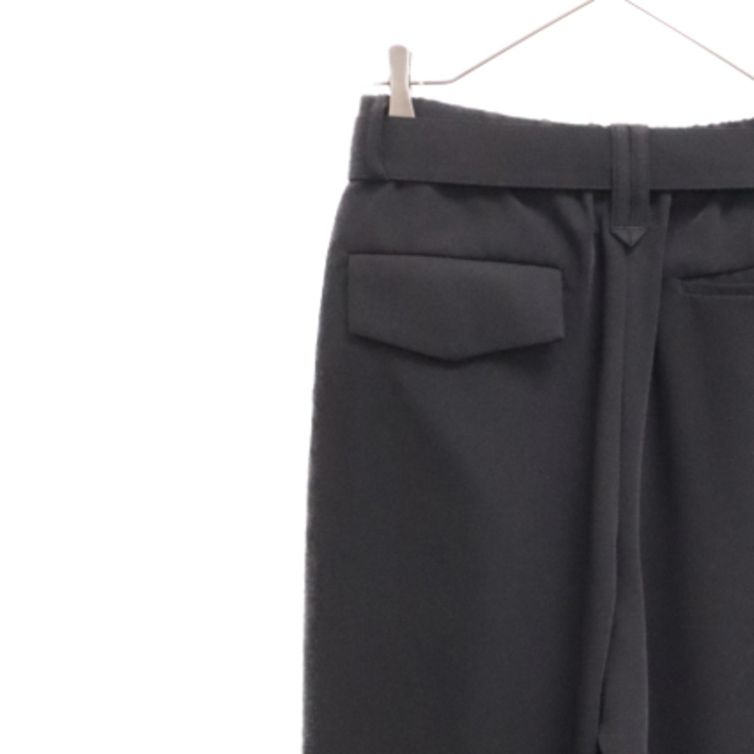 CULLNI クルニ 23AW WIDE PANTS ポリエステル ワイド パンツ ブラック 23-AW-056 メンズのパンツ(その他)の商品写真