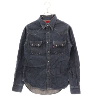 Levi's RED TAB リーバイスレッドタブ 00S デニムシャンブレー ウエスタンシャツ 長袖シャツ インディゴ(シャツ)