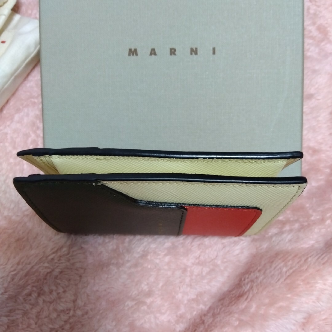 Marni(マルニ)のMARNI マルニ コンパクトウォレット 二つ折り財布 ミニ財布 メンズのファッション小物(折り財布)の商品写真