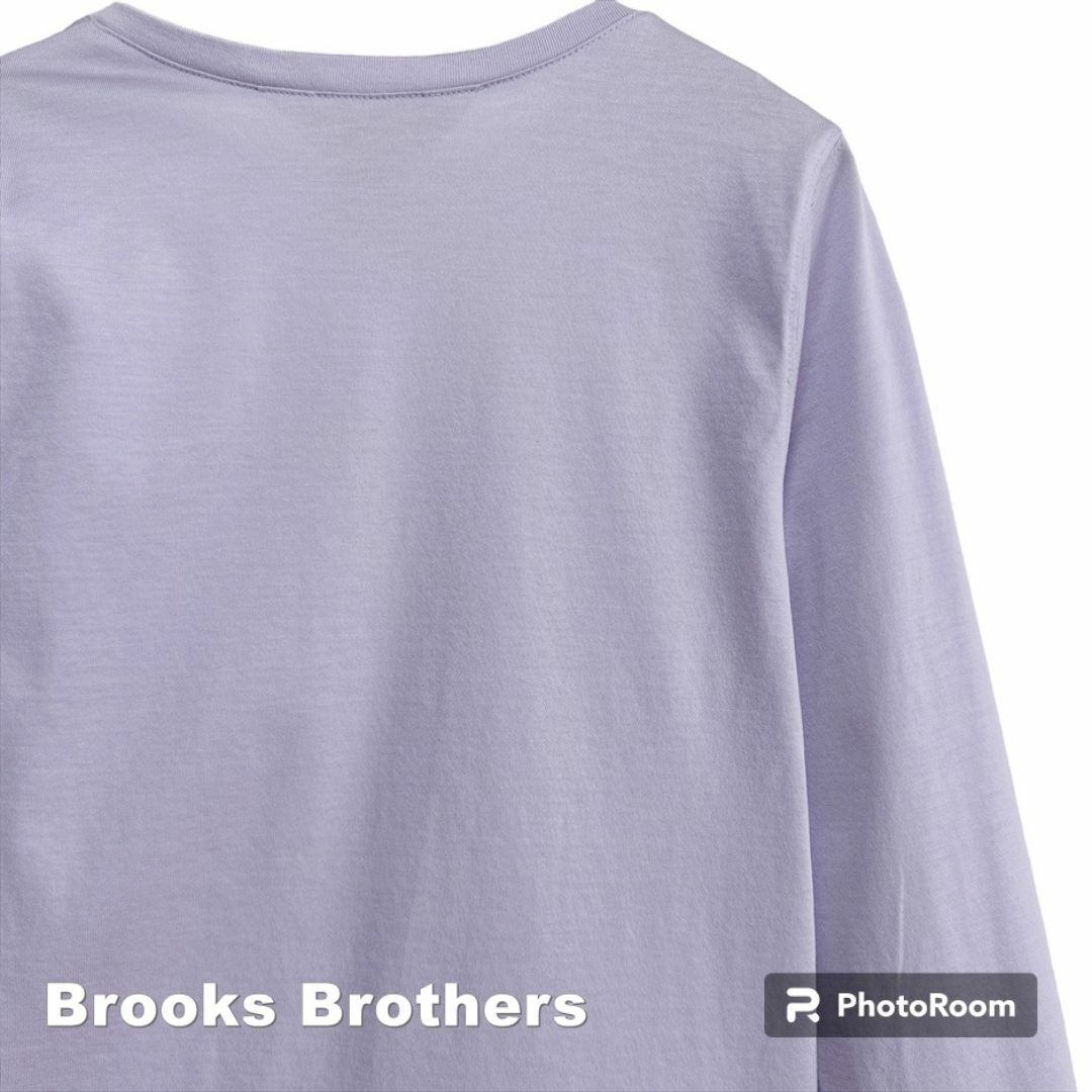 Brooks Brothers(ブルックスブラザース)の【Brooks Brothers】ブルックスブラザーズ ラベンダー カーディガン レディースのトップス(カーディガン)の商品写真