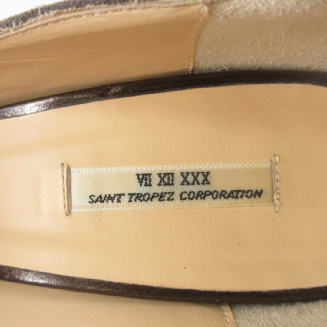 VII XII XXX(セヴントゥエルヴサーティ)のセブントゥエルブサーティ VII XII XXX スエードパンプス ブラウン レディースの靴/シューズ(ハイヒール/パンプス)の商品写真