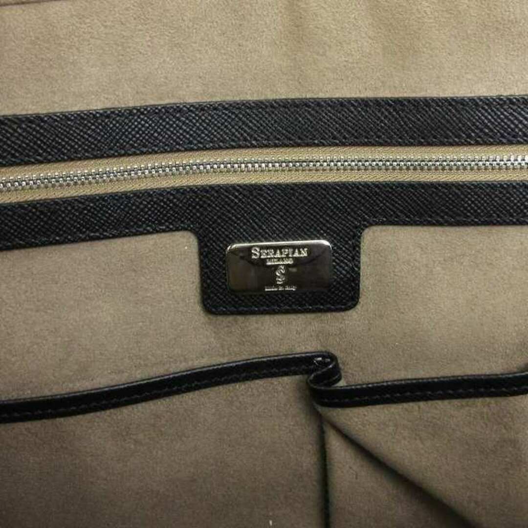 other(アザー)のセラピアン スリム ブリーフケース ビジネスバッグ ロゴ 黒 鞄 ■SM1 メンズのバッグ(その他)の商品写真