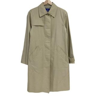 バーバリーブルーレーベル(BURBERRY BLUE LABEL)のBurberry Blue Label(バーバリーブルーレーベル) コート サイズ40 M レディース - ベージュ 長袖/秋/春(その他)