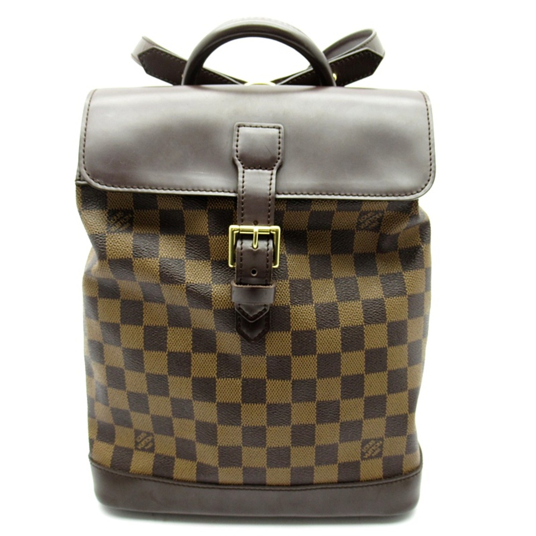 LOUIS VUITTON(ルイヴィトン)のルイ・ヴィトン ソーホー  N51132 ダミエ レディースリュック・デイパック
 ブラウン 廃盤品【中古】 レディースのバッグ(リュック/バックパック)の商品写真