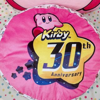 星のカービィ 30th ぷっくりロゴクッション(ぬいぐるみ)