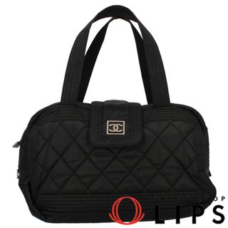 シャネル(CHANEL)のシャネル スポーツライン ミニボストンバッグ  A29853 ナイロン レディースボストンバッグ
 ブラック【中古】(ボストンバッグ)