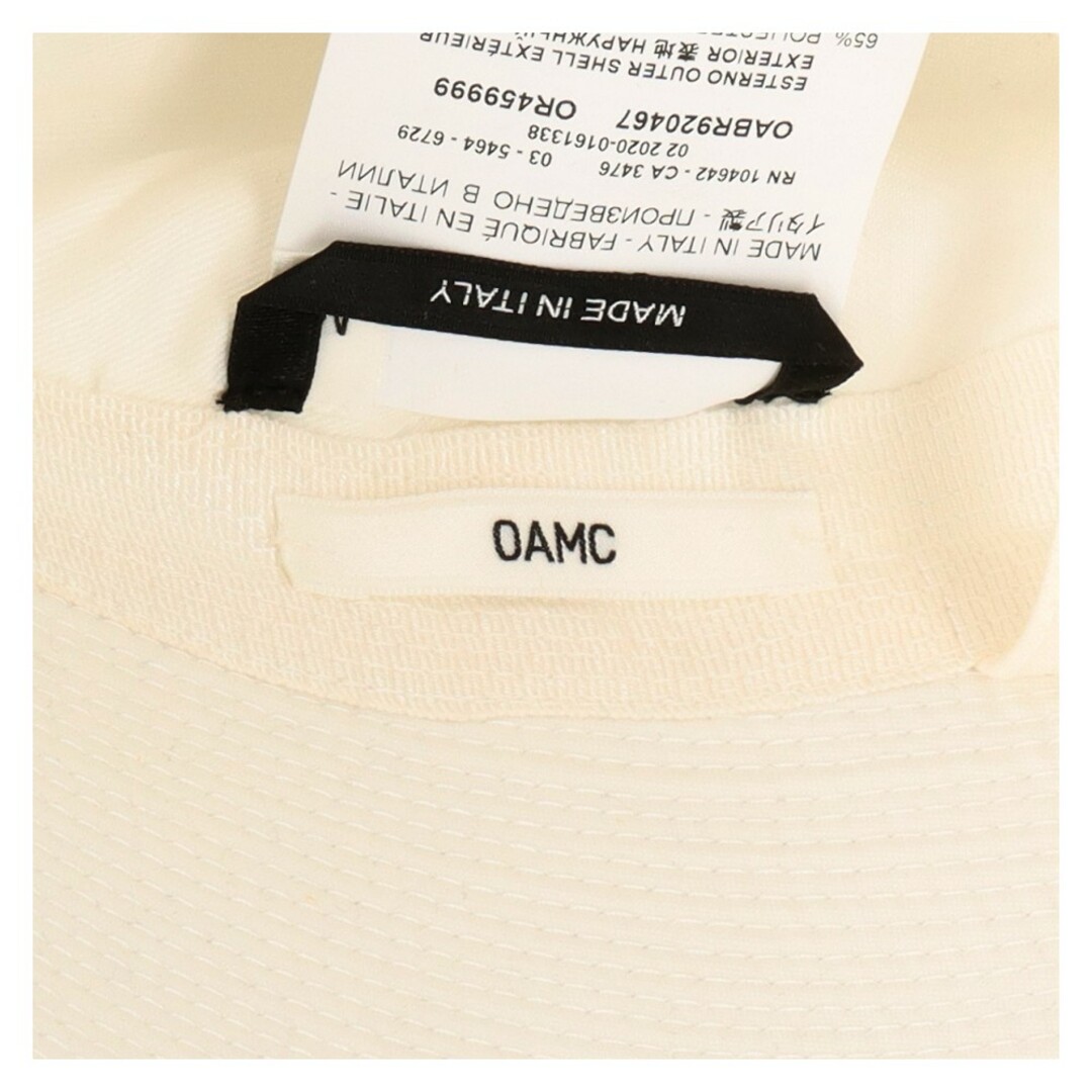 OAMC オーエーエムシー 20AW RIDGE HAT セーラーハット バケットハット ホワイト OABR920467 メンズの帽子(ハット)の商品写真