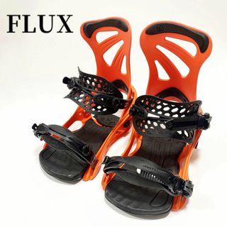 フラックスFLUX DSL18-19モデルスノーボードビンディングオレンジL(バインディング)