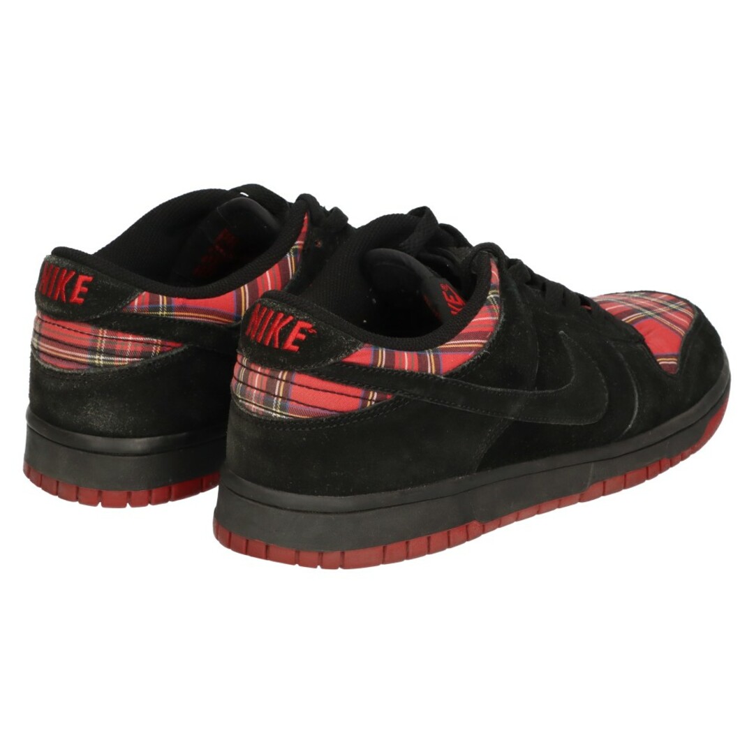 NIKE(ナイキ)のNIKE ナイキ DUNK LOW PREMIUM Plaid Red Black ダンクロー プレミアム ローカットスニーカーシューズ ブラック/レッド US8.5 307696-601 メンズの靴/シューズ(スニーカー)の商品写真