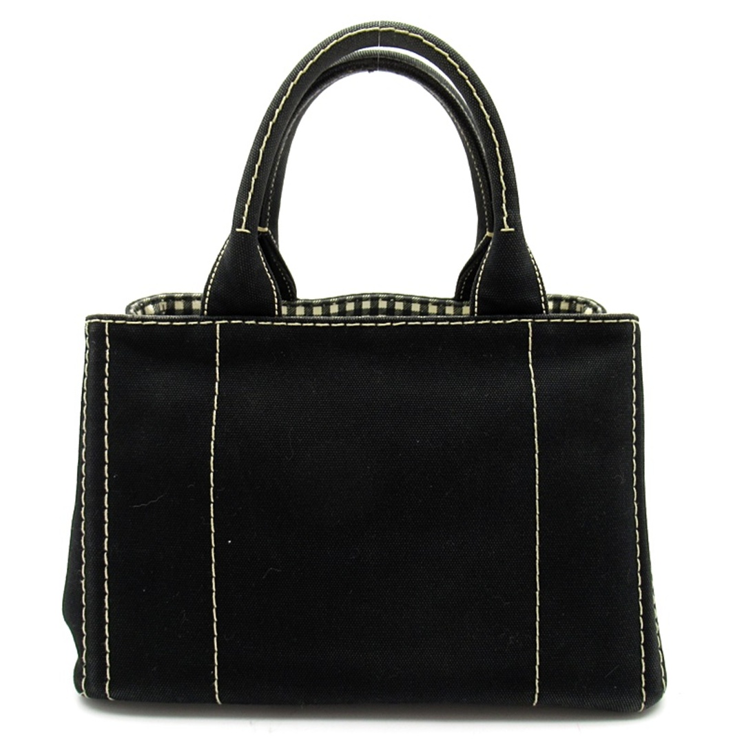 PRADA(プラダ)のプラダ カナパトートTPM  1BG439 キャンバス レディーストートバッグ
 ブラック(NERO)【中古】 レディースのバッグ(トートバッグ)の商品写真