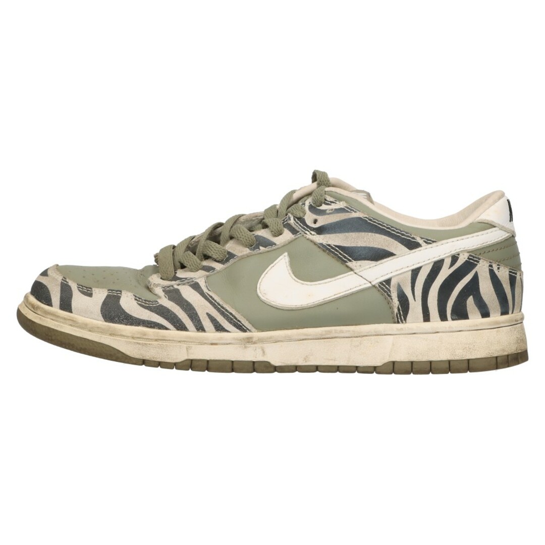 NIKE(ナイキ)のNIKE ナイキ 03年製 DUNK LOW Daktari ダンクロー ダクタリ ローカットスニーカーシューズ グレー/ホワイト US8.5 307378-131 メンズの靴/シューズ(スニーカー)の商品写真